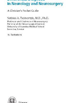 خرید و دانلود نسخه کامل کتاب Differential Diagnosis in Neurology and Neurosurgery Author Sotirios A Tsementzis