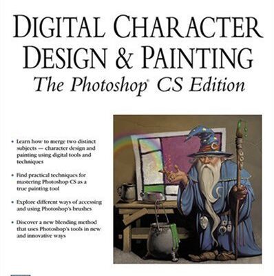 خرید و دانلود نسخه کامل کتاب Digital Character Design and Painting: The Photoshop CS Edition