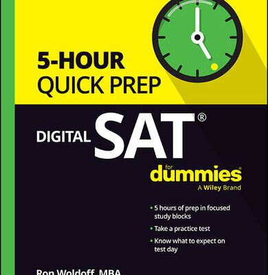 خرید و دانلود نسخه کامل کتاب Digital SAT 5-Hour Quick Prep For Dummies