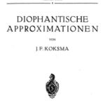 خرید و دانلود نسخه کامل کتاب Diophantische Approximationen