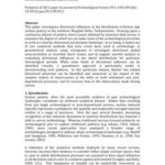 خرید و دانلود نسخه کامل کتاب Directional analysis of surface artefact distributions. A case study from the Murghab Delta, Turkmenistan