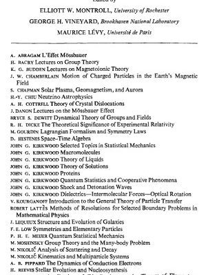خرید و دانلود نسخه کامل کتاب Discontinuities in Waveguides. Notes on lectures by Julian Schwinger