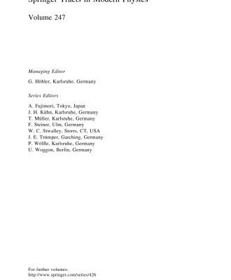 خرید و دانلود نسخه کامل کتاب Dispersion Forces I: Macroscopic Quantum Electrodynamics and Ground-State Casimir, Casimir–Polder and van der Waals Forces