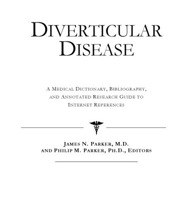 خرید و دانلود نسخه کامل کتاب Diverticular Disease – A Medical Dictionary, Bibliography, and Annotated Research Guide to Internet References