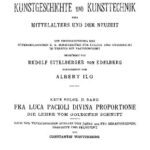 خرید و دانلود نسخه کامل کتاب Divina proportione: Die Lehre vom Goldenen Schnitt