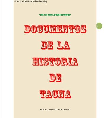 خرید و دانلود نسخه کامل کتاب Documentos de la historia de Tacna