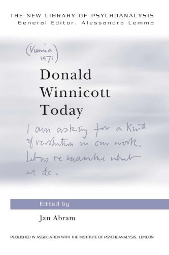 خرید و دانلود نسخه کامل کتاب Donald Winnicott Today_68cdd3dfa185f.jpeg خرید و دانلود نسخه کامل کتاب Donald Winnicott Today