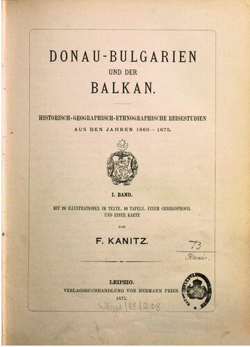خرید و دانلود نسخه کامل کتاب Donau-Bulgarien und der Balkan; historisch-geographisch-ethnographische Reisestudien aus den Jahren 1860-1875_68c1df879ea9e.jpeg خرید و دانلود نسخه کامل کتاب Donau-Bulgarien und der Balkan; historisch-geographisch-ethnographische Reisestudien aus den Jahren 1860-1875