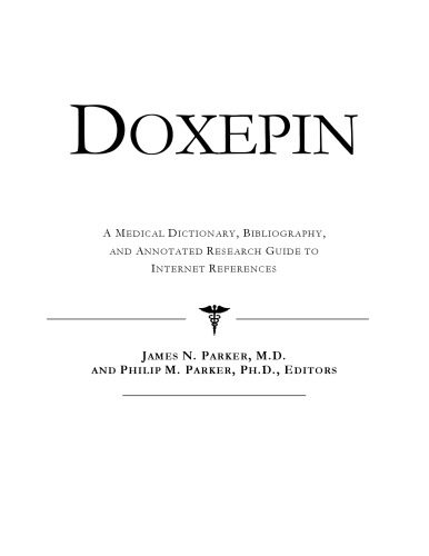 خرید و دانلود نسخه کامل کتاب Doxepin – A Medical Dictionary, Bibliography, and Annotated Research Guide to Internet References_68d4bf2e1eafc.jpeg خرید و دانلود نسخه کامل کتاب Doxepin – A Medical Dictionary, Bibliography, and Annotated Research Guide to Internet References