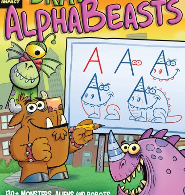 خرید و دانلود نسخه کامل کتاب Draw AlphaBeasts: 130+ Monsters, Aliens and Robots from Letters and Numbers