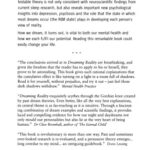 خرید و دانلود نسخه کامل کتاب Dreaming reality: how dreaming keeps us sane or can drive us mad