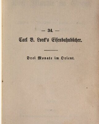 خرید و دانلود نسخه کامل کتاب Drei Monate im Orient : Ägypten – Palästina – Syrien – Persien – Klein-Asien – Türkei