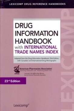 خرید و دانلود نسخه کامل کتاب Drug Information Handbook with International Trade Names Index