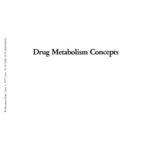 خرید و دانلود نسخه کامل کتاب Drug Metabolism Concepts