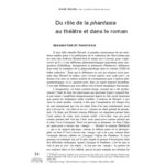 خرید و دانلود نسخه کامل کتاب Du rôle de la phantasia au théâtre et dans le roman