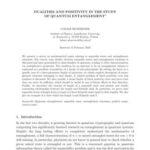 خرید و دانلود نسخه کامل کتاب Dualities and positivity in the study of quantum entanglement