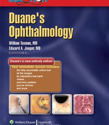 خرید و دانلود نسخه کامل کتاب Duane’s Ophthalmology Solution, Online Access Code