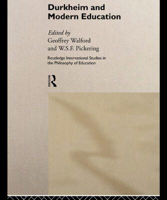خرید و دانلود نسخه کامل کتاب Durkheim and Modern Education