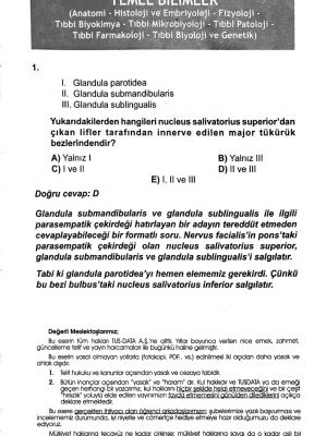 خرید و دانلود نسخه کامل کتاب Dus Soruları ve Açıklamalı Cevaplı Kitapçığı