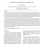 خرید و دانلود نسخه کامل کتاب Dynamics of cave development by allogenic water