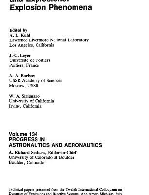 خرید و دانلود نسخه کامل کتاب Dynamics of Detonations and Explosions: Explosion Phenomena (Progress in Astronautics and Aeronautics)
