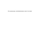 خرید و دانلود نسخه کامل کتاب E-learning, Experiences and Future