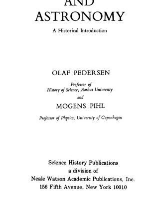 خرید و دانلود نسخه کامل کتاب Early Physics and Astronomy: A Historical Introduction