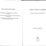 خرید و دانلود نسخه کامل کتاب Early Soviet Cinema- Innovation, Ideology and Propaganda (Short Cuts)