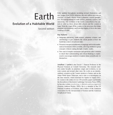 خرید و دانلود نسخه کامل کتاب Earth : evolution of a habitable world