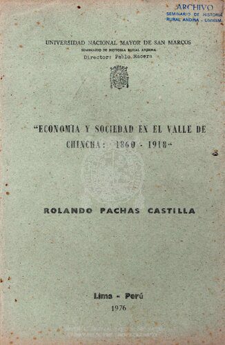 خرید و دانلود نسخه کامل کتاب Economía y sociedad en el valle de Chincha (Ica): 1860-1918_68c06802b492a.jpeg خرید و دانلود نسخه کامل کتاب Economía y sociedad en el valle de Chincha (Ica): 1860-1918