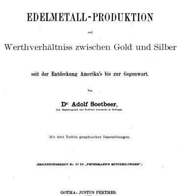 خرید و دانلود نسخه کامل کتاب Edelmetall-Produktion und Werthverhältniss [Wertverhältnis] zwischen Gold and Silber seit der Entdeckung Amerika’s bis zur Gegenwart