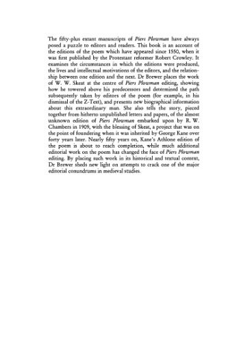 خرید و دانلود نسخه کامل کتاب Editing Piers Plowman: The Evolution of the Text_68c710f55f50b.jpeg خرید و دانلود نسخه کامل کتاب Editing Piers Plowman: The Evolution of the Text