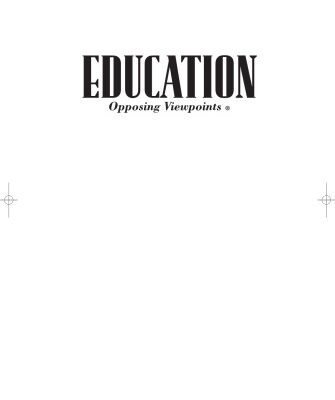 خرید و دانلود نسخه کامل کتاب Education (Opposing Viewpoints Series)
