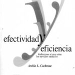 خرید و دانلود نسخه کامل کتاب Efectividad y eficiencia Reflexiones al azar sobre los servicios sanitarios