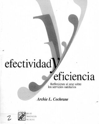 خرید و دانلود نسخه کامل کتاب Efectividad y eficiencia Reflexiones al azar sobre los servicios sanitarios
