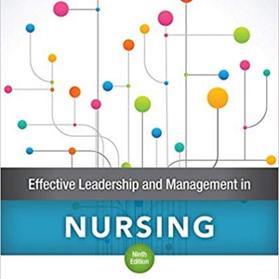 خرید و دانلود نسخه کامل کتاب Effective Leadership and Management in Nursing 9th Edition