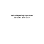 خرید و دانلود نسخه کامل کتاب Efficient pricing algorithms for exotic derivatives