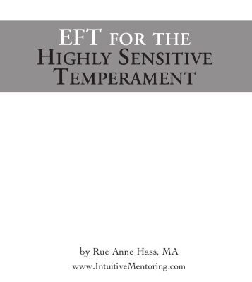 خرید و دانلود نسخه کامل کتاب EFT (Emotional Freedom Techniques) for the Highly Sensitive Temperament