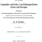 خرید و دانلود نسخه کامل کتاب Ein Beitrag zur Geographie und Lehre vom Erdmagnetismus Asiens und Europas . Resultate aus astronomisch- geographischen, erdmagnetischen und hypsometrischen Beobachtungen, angestellt an mehr als tausend verschiedenen Orten in den Jahren 1867 bis 1883, nebst einer Instruktion zur Anstellung solcher Beobachtungen auf Reisen