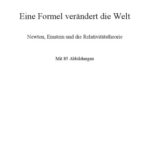 خرید و دانلود نسخه کامل کتاب Eine formel verändert (veraendert) die Welt. Newton, Einstein und die Relativitaetstheorie