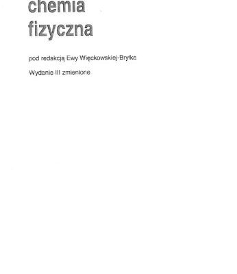 خرید و دانلود نسخه کامل کتاب Eksperymentalna chemia fizyczna