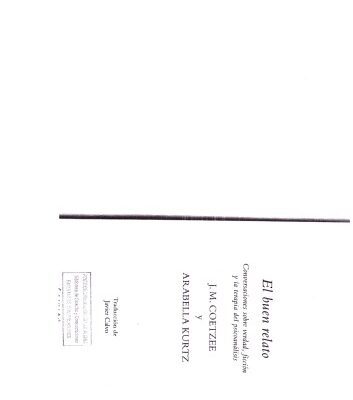 خرید و دانلود نسخه کامل کتاب El Buen Relato: Conversaciones Sobre La Verdad, La Ficción Y La Terapia Psicoanalítica