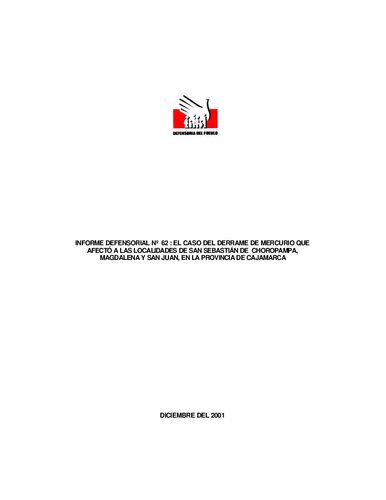 خرید و دانلود نسخه کامل کتاب El caso del derrame de mercurio que afectó a las localidades de San Sebastián de Choropampa, Magdalena y San Juan, en la provincia de Cajamarca_68c06af94342d.jpeg خرید و دانلود نسخه کامل کتاب El caso del derrame de mercurio que afectó a las localidades de San Sebastián de Choropampa, Magdalena y San Juan, en la provincia de Cajamarca