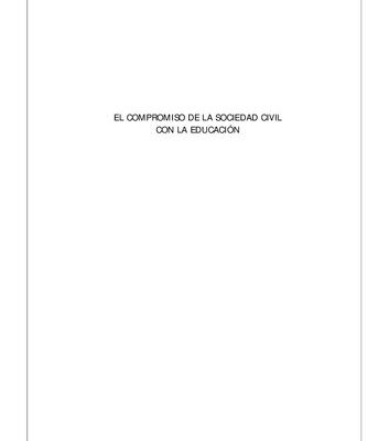 خرید و دانلود نسخه کامل کتاب El compromiso de la sociedad civil con la educación. Sistematización del Plan Nacional de Capacitación Docente (PLANCAD)