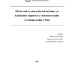 خرید و دانلود نسخه کامل کتاب El efecto de la educación inicial sobre las habilidades cognitivas y socioemocionales en Etiopía, India y Perú