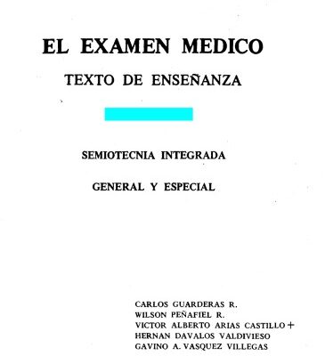 خرید و دانلود نسخه کامل کتاب El Examen Medico