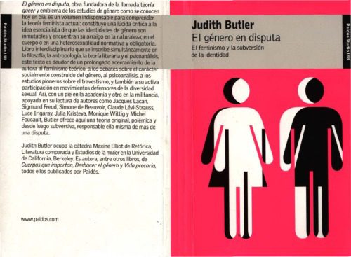 خرید و دانلود نسخه کامل کتاب El genero en disputa: El feminismo y la subversion de la identidad (Studio)_68cbe074e588b.jpeg خرید و دانلود نسخه کامل کتاب El genero en disputa: El feminismo y la subversion de la identidad (Studio)