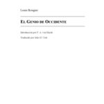 خرید و دانلود نسخه کامل کتاب El Genio de Occidente
