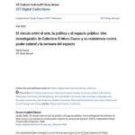 خرید و دانلود نسخه کامل کتاب El vínculo entre el arte, la política y el espacio público: Una investigación de Colectivo El Muro Cusco y su resistencia contra poder estatal y la censura del espacio