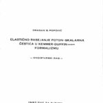 خرید و دانلود نسخه کامل کتاب Elastično rasejanje foton-skalarnih čestica u Kemmer-Duffinovom formalizmu